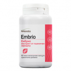 Ембрио екстракт от пшеничен зародиш 250 mg х80 капсули 