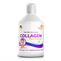 Телешки Колаген 10,000 мг с хиалуронова киселина 50 мг х500 ml