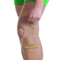 MedTextile Ортеза за коляно с подложка на пателата 6053, размер XS/XL