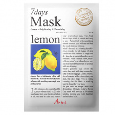 Ariul 7 Days Шийт маска с лимон