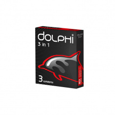 Dolphi Презервативи 3 in 1 х3 броя