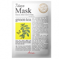Ariul 7 Days Шийт маска със зелен чай