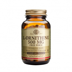 Solgar L-Орнитин 500 mg х50 растителни капсули