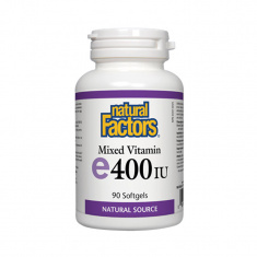 Витамин E (токофероли микс) 400 IU х90 софтгел капсули