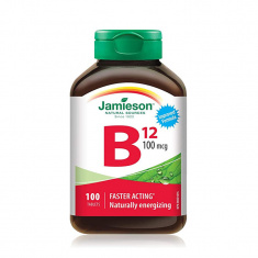 Jamieson Витамин B12 50 mcg х100 таблетки