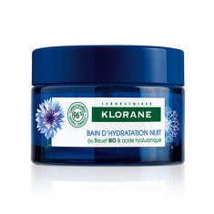 Klorane Bleuet Нощна аква маска с органична синя метличина 50 ml