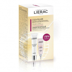 Lierac Cica-Filler Възстановяващ гел-крем + Dioptifatigue Околоочен гел-крем