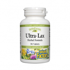 Natural Factors Ултра-Лакс 336 mg x90 таблетки