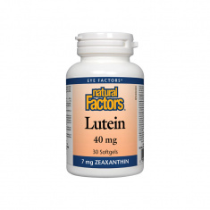 Natural Factors Лутеин 40 mg + Зеаксантин х30 софтгел капсули