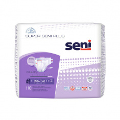 Super Seni Plus Универсални пелени за възрастни, размер M х10 броя