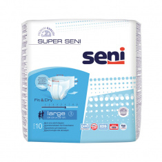 Super Seni Универсални пелени за възрастни, размер L х10 броя