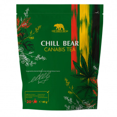 Chill bear Успокоителен чай с канабис 160 g x50 дози 