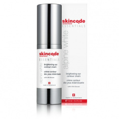 Skincode Alpine White Brightening Eye Contour Cream / Скинкод Алпин Уайт Избелващ крем за околоочен контур x15мл