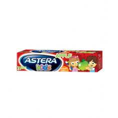 Астера Кидс Детска паста за зъби Ябълка 50 ml