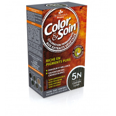 3Chenes Color & Soin Безамонячна боя за коса, цвят 5N Светло кестеняв