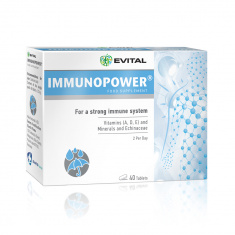 Имунопауър за силна имунна система x40 таблетки - Evital