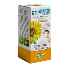Grintuss Pediatric Cough Syrup / Гринтус Сироп за Деца за суха и влажна кашлица х210 грама - Aboca
