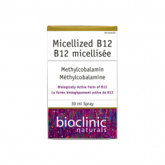 Витамин В12 мицелизиран, 1000 mcg х30 мл спрей - Natural Factors