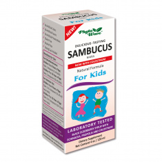 Самбукус Нигра сироп за деца х120 мл - Phyto Wave