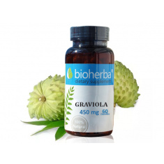 Гравиола 450 мг х60 капсули - Bioherba