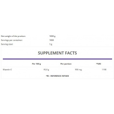 Vitamin C Powder / Flavored