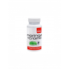 Отслабване и контрол на апетита - Моринга 500 мг & хром 40 µg - Moringa + Cromo Plantis®, 60 капсули
