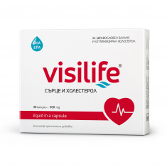 Visilife за здравословен баланс и оптимизиран холестерол х30 капсули