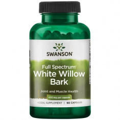 Swanson Пълен Спектър Кора от Бяла Върба 400 mg х90 капсули SW1356