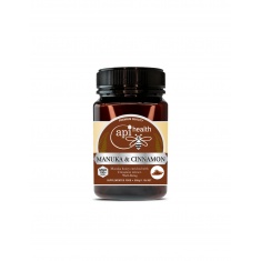ApiHealth Пчелен мед Манука с канела Cinnamon VENZ MGO 100+, 500 g