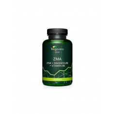 При активен спорт - Цинк+Магнезий+Витамин B6 - ZMA, 120 капсули