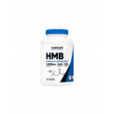 При активен спорт - HMB (Бета-хидрокси-бета-метилбутират),500 mg/240 капсули, 120 дози Nutricost