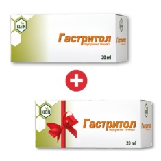 Гастритол Перорална течност 20 ml 1+1