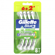 Gillette Blue 3 Sensitive самобръсначка x8 броя