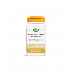 Riboflavin Vitamin B2/ Витамин В2 100 mg x 100 капсули Nature’s Way