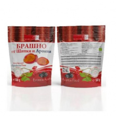 Balevski & Kirov Брашно от изсушени шипкови плодове с брашно от арония Doy-Pack 200-400 микрона 500 g