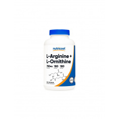 Сърдечно-съдова система - Л- Аргинин + Л-Орнитин (L-Arginine + L-Ornithine),180 капсули