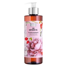 BIOBAZA Душ гел Flower Romance с роза, божур и шипка 400 ml