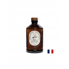 Сироп с личи – Френски сироп за коктейли, лимонади и десерти, Bacanha Brut Litchi, 400 ml