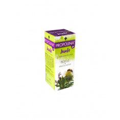 При кашлица и възпалено гърло - Сироп с прополис, билки и етерични масла Propolina, 200 ml