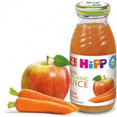 Hipp 8040 Био Сок от ябълки и моркови 200 ml