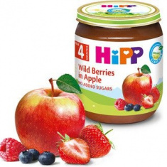 Hipp 4203 Био Пюре горски плодове с ябълка 125 гр.