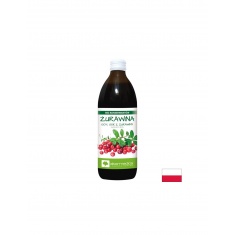 Сок от червена боровинка + Витамин C 120 mg – Здрав уринарен тракт, 500 ml, 10 дози