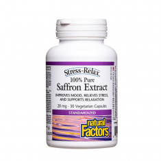 Natural Factors Шафран (стандартизиран екстракт) 28 mg х30 V капсули