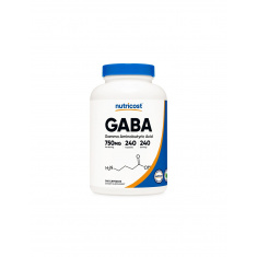 Стрес и добро настроение - Гама-аминобутирова киселина (GABA),750 mg х 240 капсули