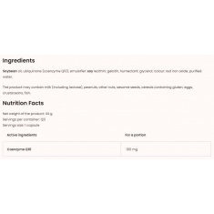 CoQ10 / Ubichinon 100 mg