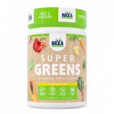 Haya Labs Super Greens - Натурален Лимонов Шейк 300 g