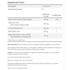 Hyaluronic Acid 100 mg