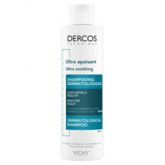 Vichy Dercos Ултра успокояващ шампоан за нормална до мазна коса 200 ml