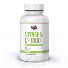 Pure Nutrition Витамин C-1000 + Rose Hips 100 Таблетки