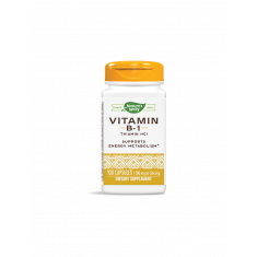 Vitamin B-1/ Витамин В-1 100 mg x 100 капсули Nature’s Way